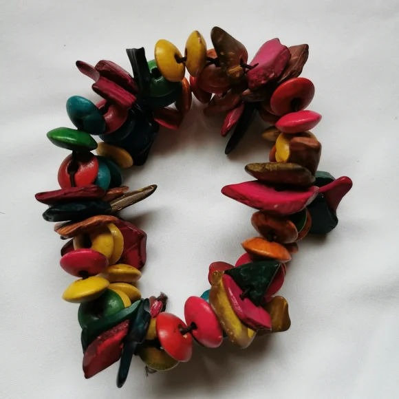 Bohemian Coconut Shell Bracelet - Picture 3 of 5